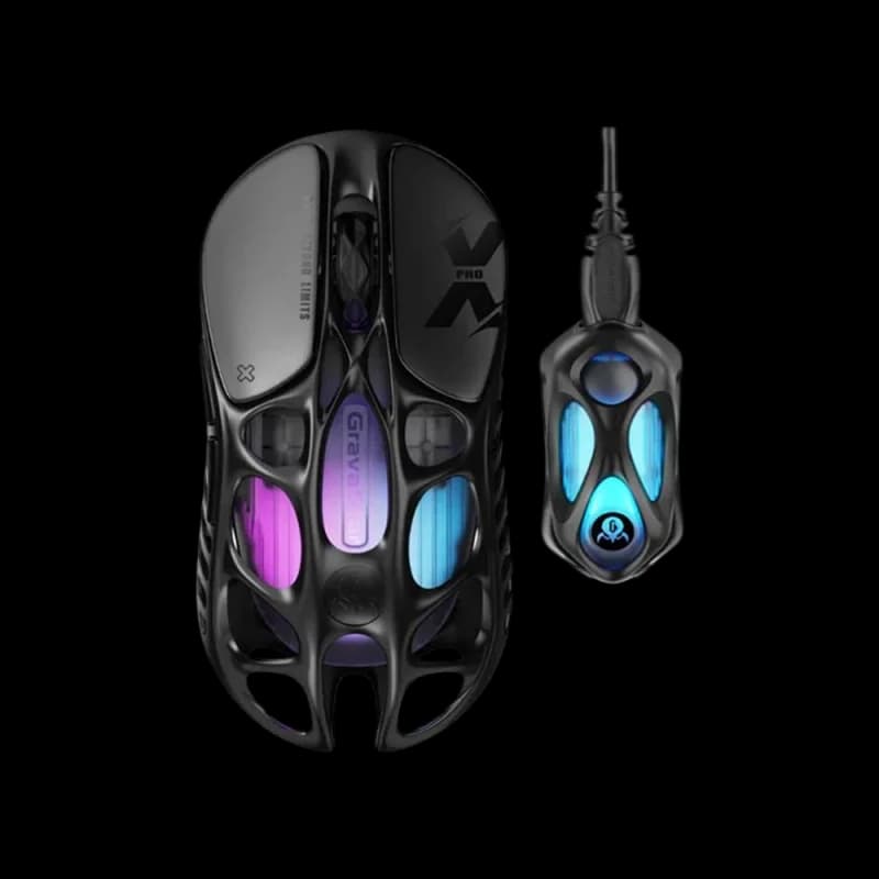 GravaStar Mercury X PAW3950 49g Wireless Gaming Mouse - Galaxy Black