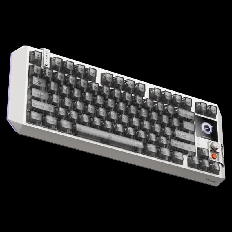 MelGeek Centauri 80 Custom Gaming Magnetic HE Keyboard - TTC Flip King of Magnetic White Switch