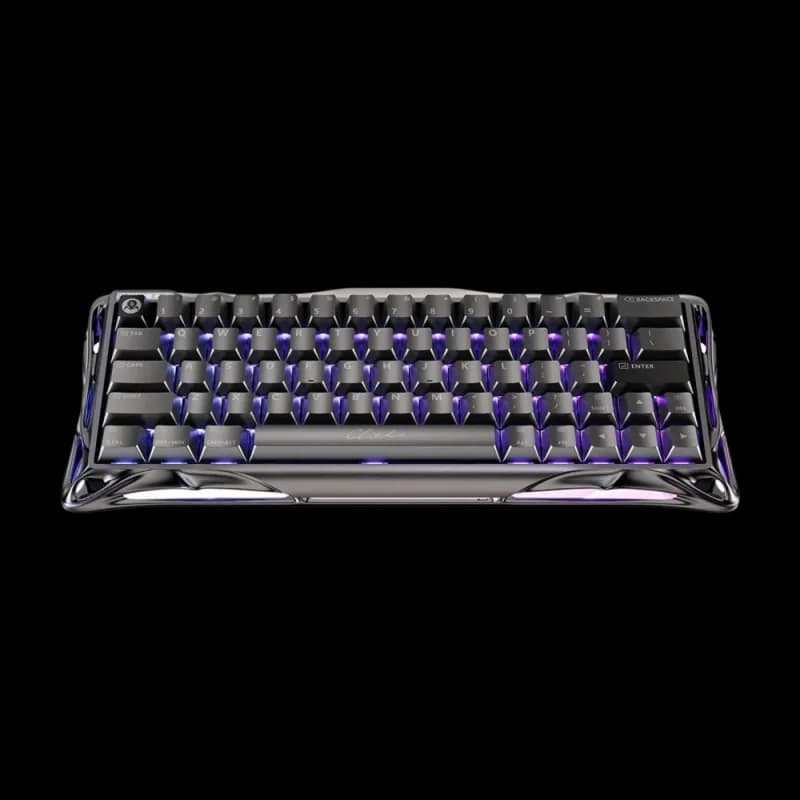 GravaStar Mercury V60 Pro Hall Effect Magnetic Switch Gaming Keyboard - GunMetal