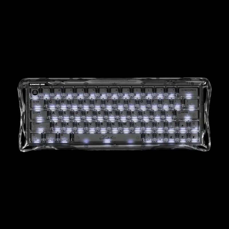 GravaStar Mercury V60 60% Wired Hall Effect RGB Gaming Keyboard - Onyx Crystal