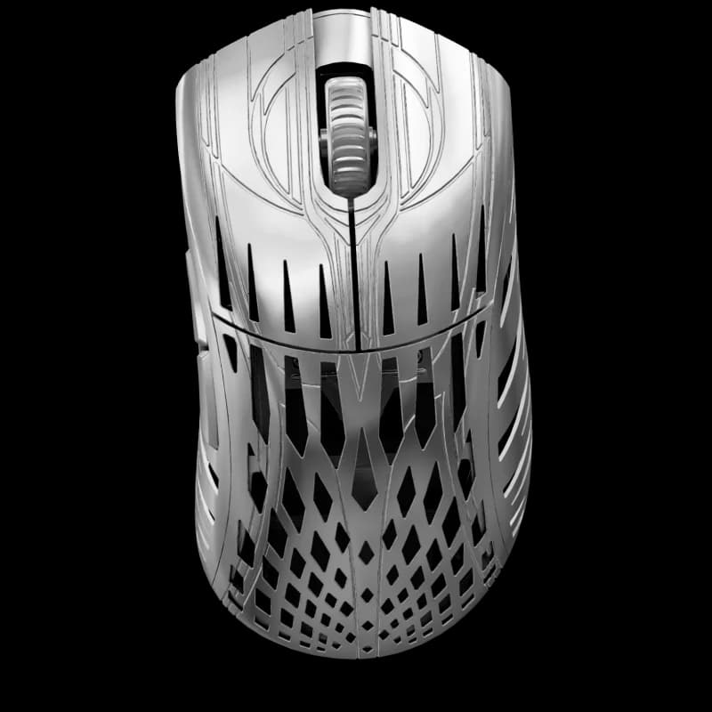 Pwnage Storm Breaker Gaming Mouse Silver