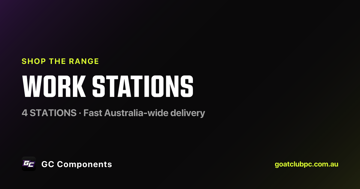 Work Stations | Buy Online Australia | Goat Club Store